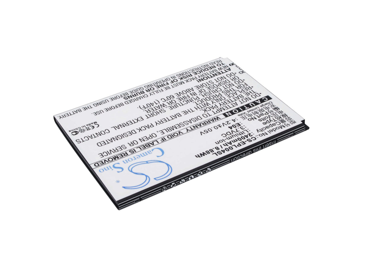 3.7V, Li-ion, 2400mAh, SmartPhone battery fits Bluboo, Elephone, E04, X6, 8.88Wh Mobile, SmartPhone Cameron Sino Technology Limited (Suspended)