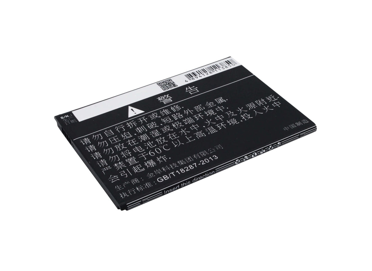 3.7V, Li-ion, 2400mAh, SmartPhone battery fits Bluboo, Elephone, E04, X6, 8.88Wh Mobile, SmartPhone Cameron Sino Technology Limited (Suspended)