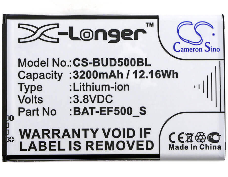 Barcode Scanner Battery For Bluebird, Ef500r 3.8v, 3200mah - 12.16wh Barcode Scanner Cameron Sino Technology Limited
