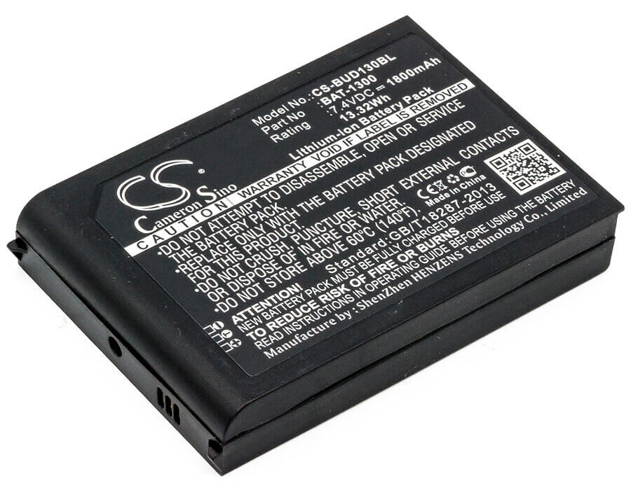 Batterie de scanner de codes-barres pour Bluebird, Pidion Bip-1300 7.4v, 1800mah - 13.32wh Scanner de codes-barres Cameron Sino Technology Limited