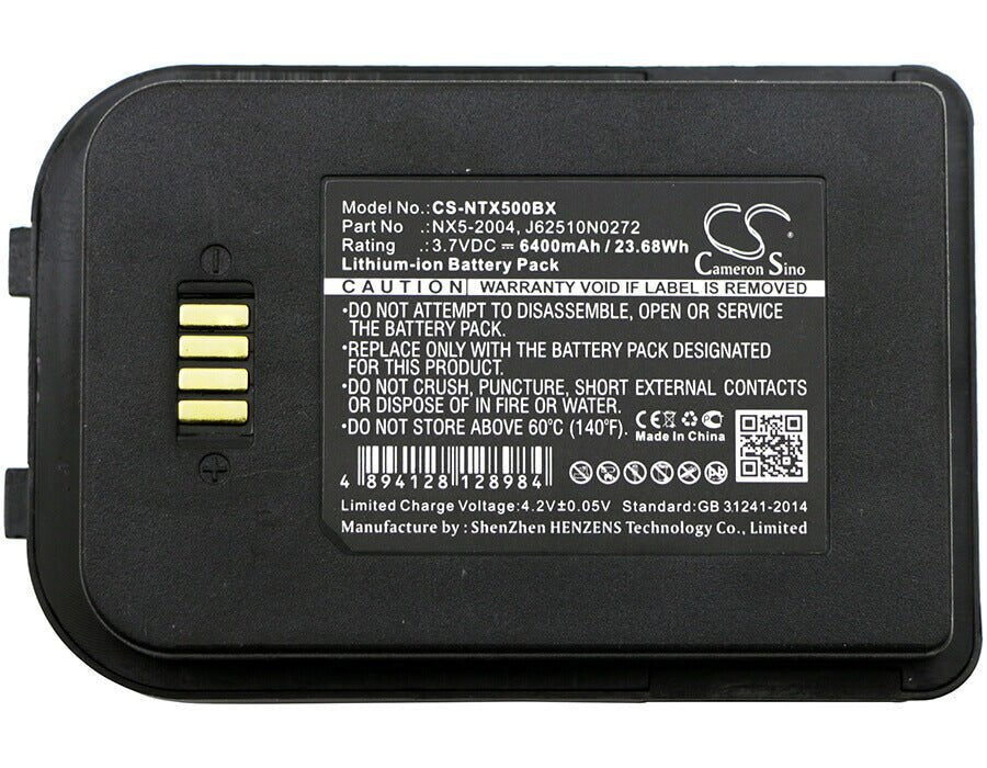 Barcode Scanner Battery For Bluebird, Pidion Bip-6000 3.7v, 6400mah - 23.68wh Barcode Scanner Cameron Sino Technology Limited