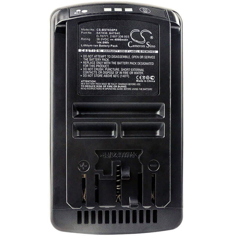 36.0V, Li-ion, 4000mAh, Power Tools battery fits Bosch, 2 607 336 003, 11536c, 11536c-1, 144Wh Power Tools Cameron Sino Technology Limited (Dangerous Goods)