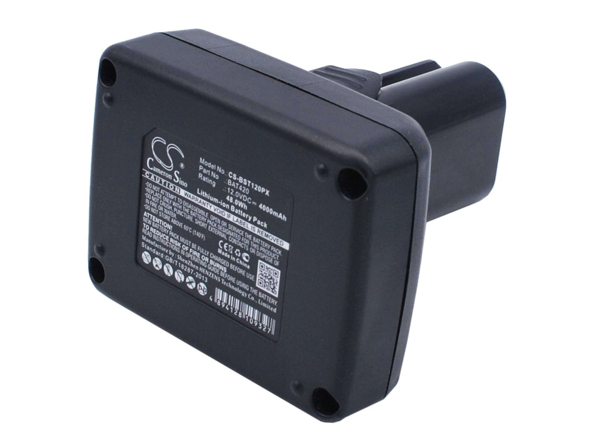 12.0V, Li-ion, 4000mAh, Power Tools battery fits Bosch, Bat412, 12-volt Max Tools, All 12v Max Pod Battery Style, 48Wh Power Tools Cameron Sino Technology Limited (Power Tools)