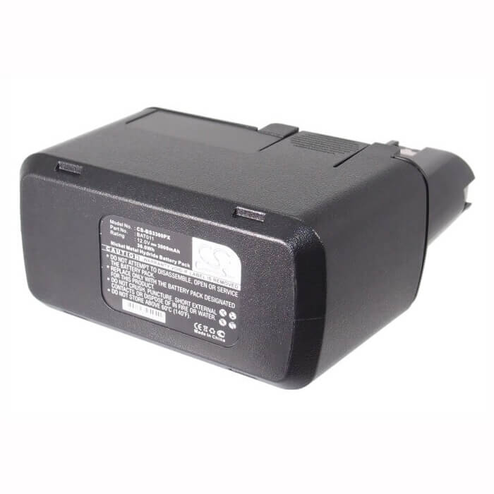 12.0V, Ni-MH, 3000mAh, Power Tools battery fits Berner, Skil, Ramset, Bosch, Wurth, 2 607 335 054, Bacs 12v, 36Wh Power Tools Cameron Sino Technology Limited (Power Tools)