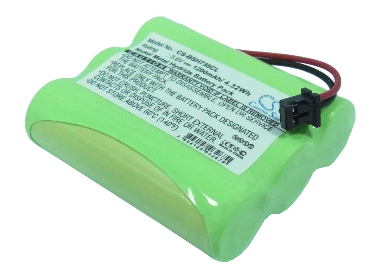 3,6V, Ni-MH, 1200mAh, batterie de téléphone sans fil compatible avec Bosch, 738, Ct-com 147, 4,32Wh Téléphone sans fil Cameron Sino Technology Limited (Téléphone sans fil)