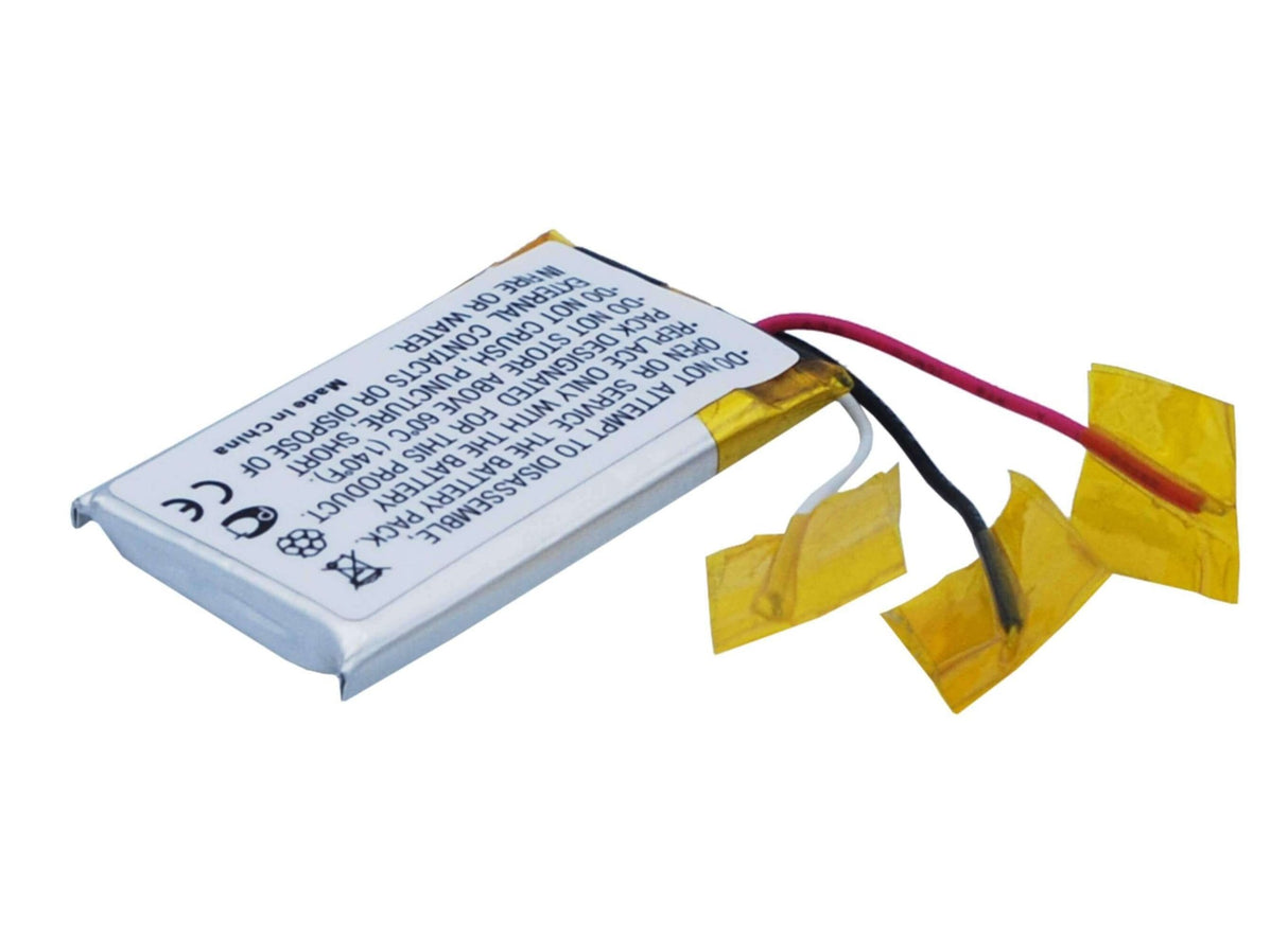 3.7V, Li-Polymer, 240mAh, Headset battery fits Mio, Mio, Bose, Bose, 338040000101, Qc20, Quietcomfort 20, 0.89Wh Wireless Headset Cameron Sino Technology Limited