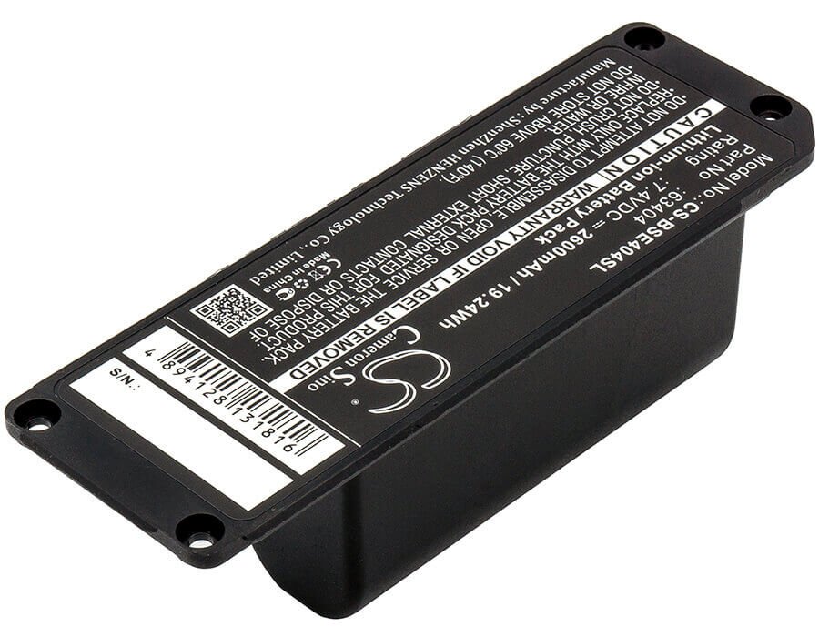 7.4V, Li-ion, 2600mAh, Speaker battery fits Bose, 413295, Soundlink Mini, 19.24Wh Speaker Cameron Sino Technology Limited