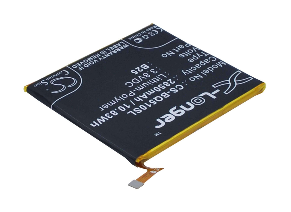 3.8V, Li-Polymer, 2850mAh, SmartPhone battery fits Bq, B25, 759, 760, 10.83Wh Mobile, SmartPhone Cameron Sino Technology Limited (Smartphone)