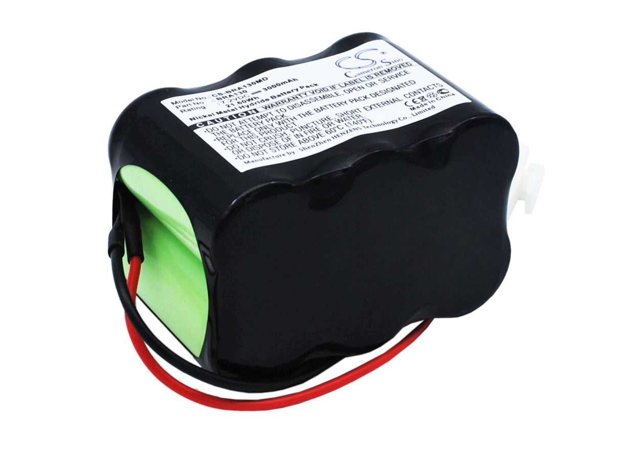 7.2V, Ni-MH, 3000mAh, Medical battery fits Braun, 120013, Perfusor Fm, Perfusor Fm (mfc), 21.60Wh Medical Cameron Sino Technology Limited (Medical)