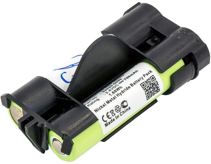 2.4V, Ni-MH, 700mAh, Medical battery fits Braun, Welch-allyn, 53020-0000, Thermoscan Pro 4000, Thermoscan Pro 4000 Ear Thermo, 1.68Wh Medical Cameron Sino Technology Limited (Medical)