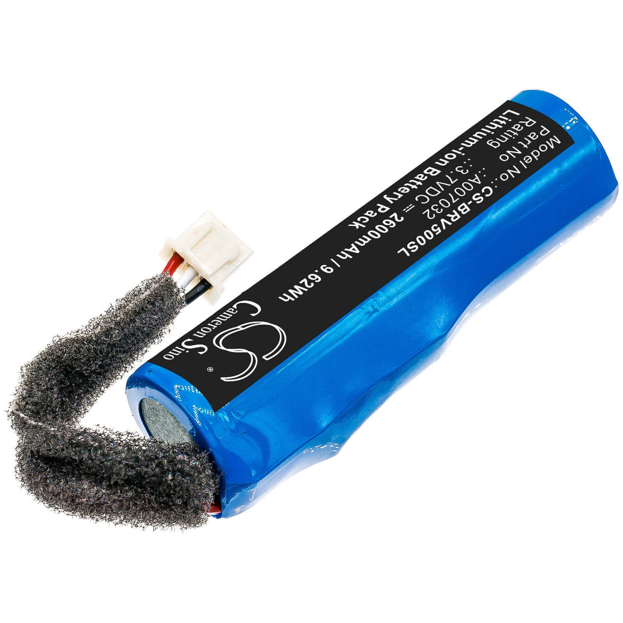 3.7V, Li-ion, 2600mAh, Speaker battery fits Braven, Bpro5cb, Brv-pro, 9.62Wh Speaker Cameron Sino Technology Limited