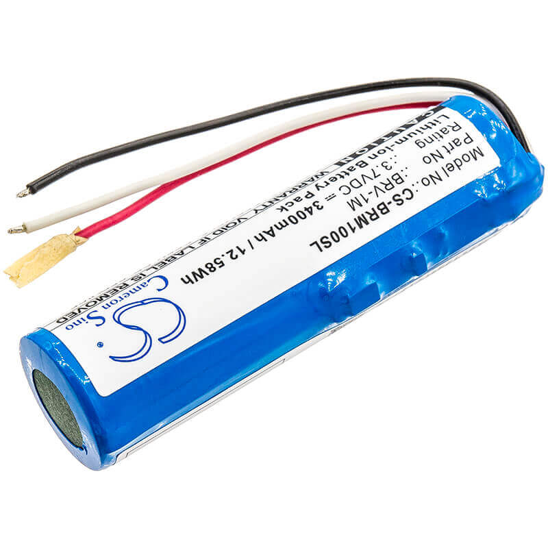 3.7V, Li-ion, 3400mAh, Speaker battery fits Braven, Brv-1m, 12.58Wh Speaker Cameron Sino Technology Limited