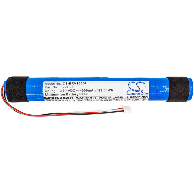 7.4V, Li-ion, 4000mAh, Speaker battery fits Braven, Brv-blade, Brvbldbb, 29.60Wh Speaker Cameron Sino Technology Limited