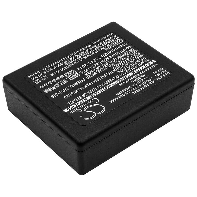 14.4V, Li-ion, 3400mAh, Portable Printer battery fits Brother, Hp25b, P Touch P 950 Nw Ruggedjet Rj, Pa-bb-001, 48.96Wh Portable Printer Cameron Sino Technology Limited