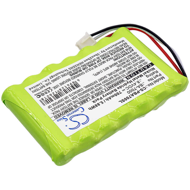 8.4V, Ni-MH, 700mAh, Portable Printer battery fits Brother, Ba-7000, Pt-7600, Pt-7600 Label Printer, 5.88Wh Portable Printer Cameron Sino Technology Limited