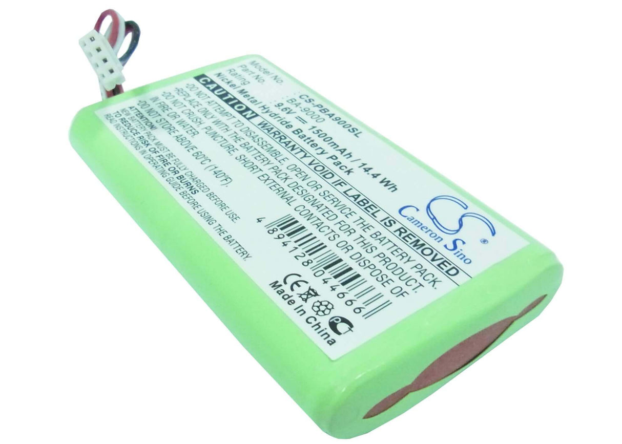 9.6V, Ni-MH, 1500mAh, Portable Printer battery fits Brother, Ba-9000, Pt9600, Pt-9600, 14.4Wh Portable Printer Cameron Sino Technology Limited
