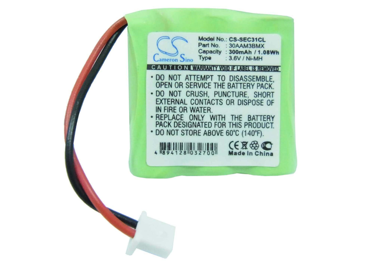 3.6V, Ni-MH, 300mAh, batterie de téléphone sans fil compatible avec Bti, Telecom, Gp, Sagem, 30aam3bmx, Dect Fax, Dect Fax Plus, 1.08Wh Téléphone sans fil Cameron Sino Technology Limited (Téléphone sans fil)