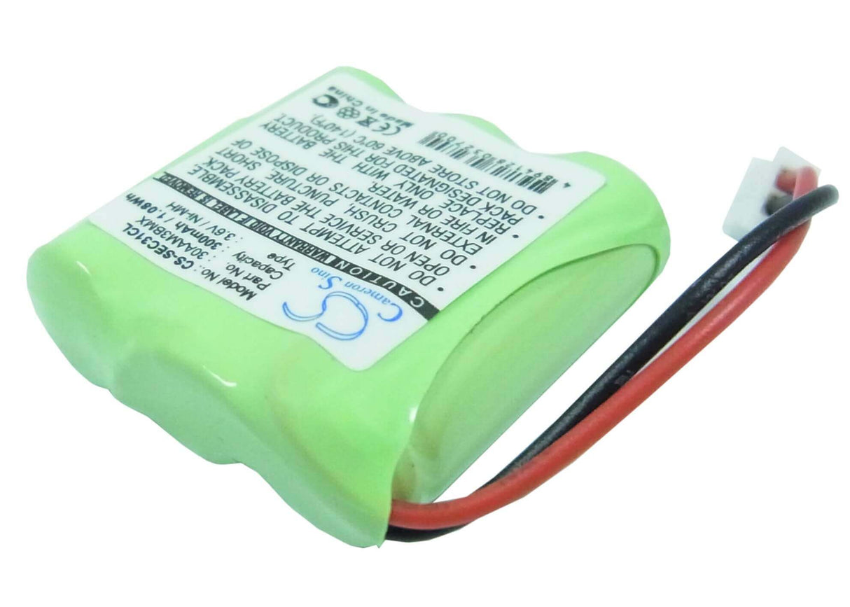 3.6V, Ni-MH, 300mAh, batterie de téléphone sans fil compatible avec Bti, Telecom, Gp, Sagem, 30aam3bmx, Dect Fax, Dect Fax Plus, 1.08Wh Téléphone sans fil Cameron Sino Technology Limited (Téléphone sans fil)