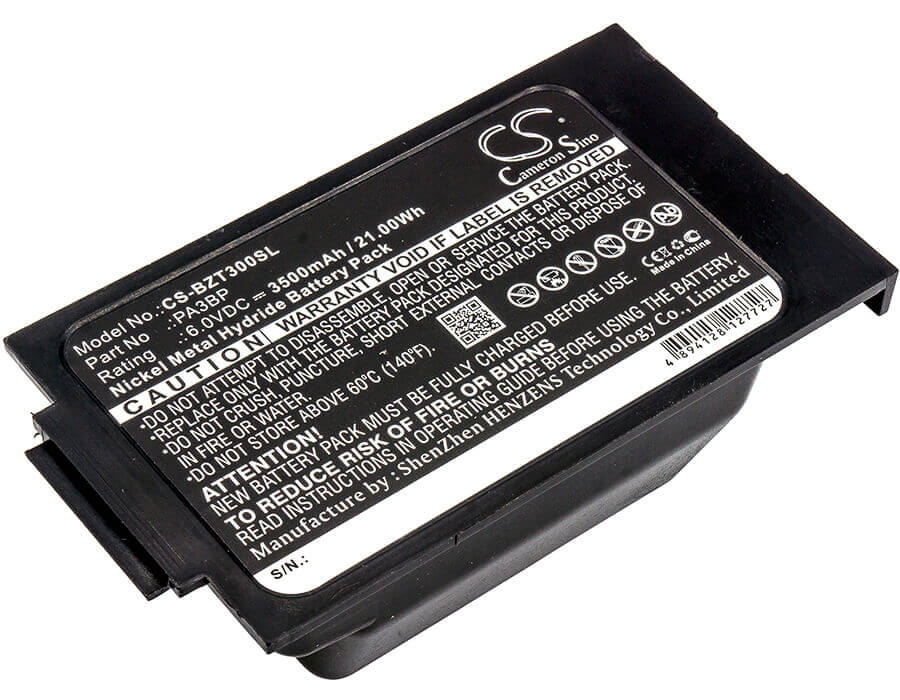 6.0V, Ni-MH, 3500mAh, Batterie de caméra thermique compatible avec Bullard, Pa3bp, Pa30 Papr, Tri-filtre, 21Wh Caméra thermique Cameron Sino Technology Limited