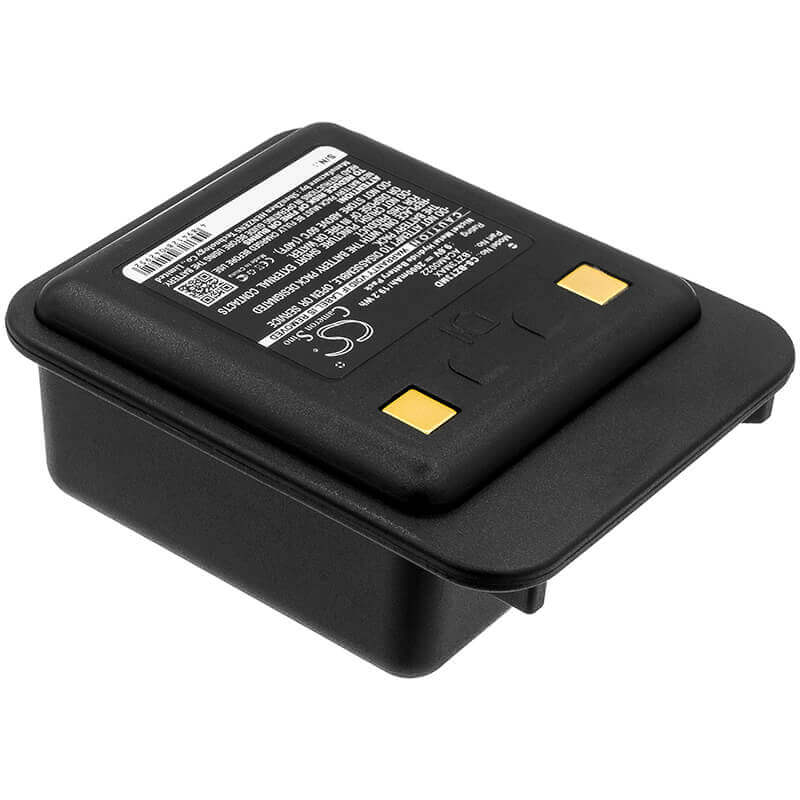 9.6V, Ni-MH, 2000mAh, batterie pour caméra thermique compatible avec Bullard, Acam0022, Heiman T3, T3, 19.2Wh Caméra Thermique Cameron Sino Technology Limited