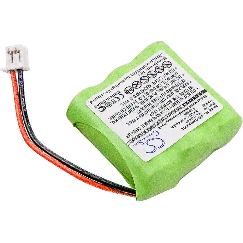 3,6V, Ni-MH, 300mAh, batterie de téléphone sans fil compatible avec Cable & Wireless, 1-32-125c, Cwd2000, Cwd3000, 1,08Wh Téléphone sans fil Cameron Sino Technology Limited (Téléphone sans fil)