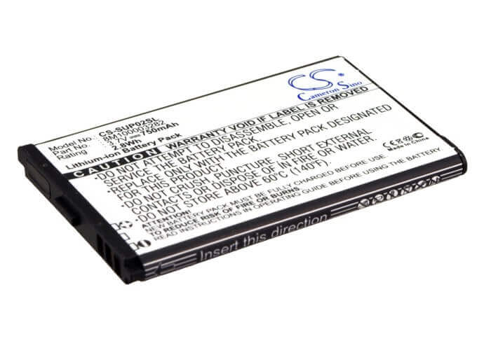 3,7V, Li-ion, 750mAh, batterie GPS compatible Callaway, 3e309009565, 31000-01, Uplay, 2,78Wh GPS, Navigator Cameron Sino Technology Limited