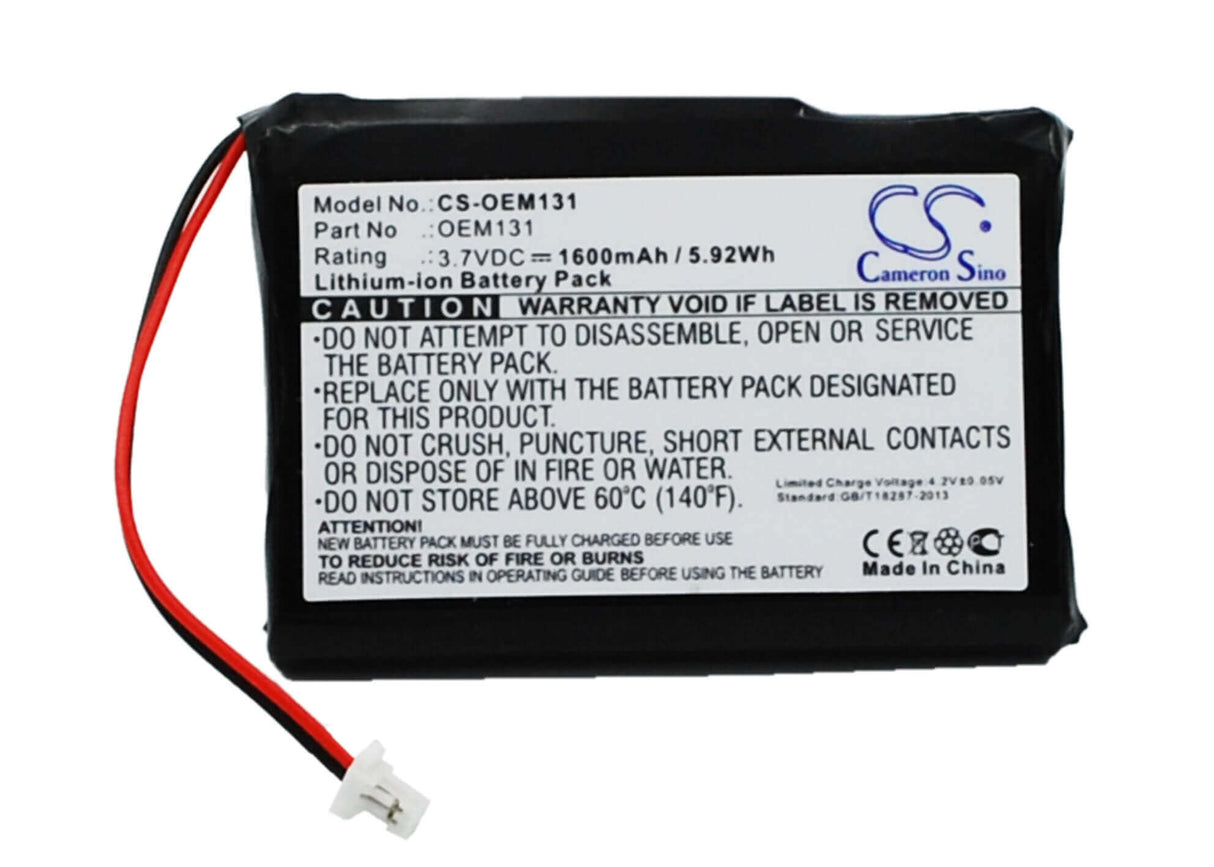 Batterie pour Cameron Sino, Packs de batteries personnalisés 3,7v, 1600mah - Pack de batteries 5,92wh Cameron Sino Technology Limited