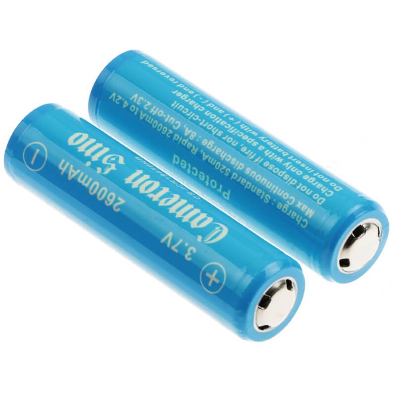Battery For Cameron Sino, Icr18650, Inr18650, Nr18650 3.7v, 2600mah - 9.62wh 18650 Cameron Sino Technology Limited
