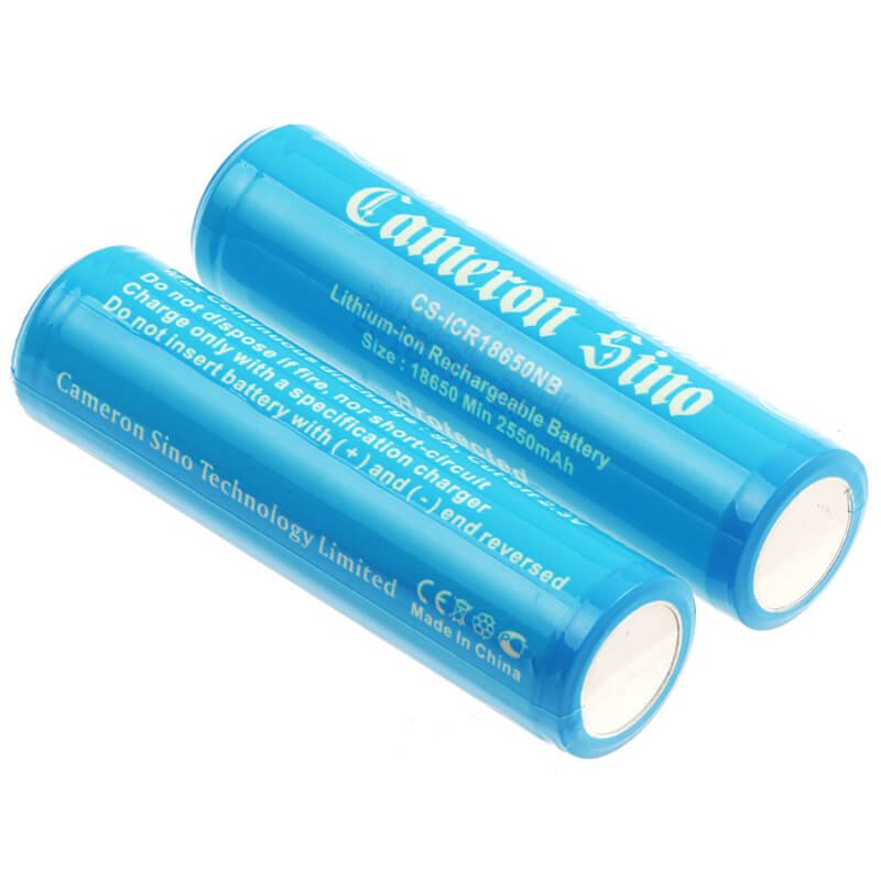 Battery For Cameron Sino, Icr18650, Inr18650, Nr18650 3.7v, 2600mah - 9.62wh 18650 Cameron Sino Technology Limited