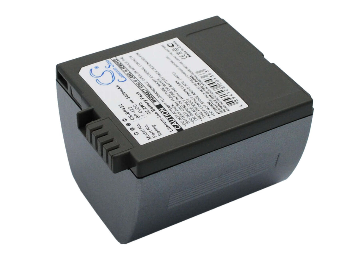 Battery For Canon Bp-422 Fit's Dm-mv3imc, Dm-mv3mc, 7.4v, 3000mah - 22.20wh Batteries for Electronics Cameron Sino Technology Limited (Suspended)