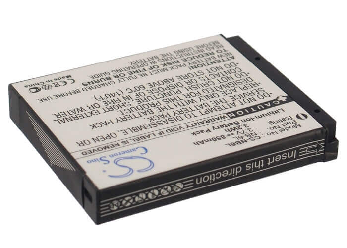 3.7V, Li-ion, 850mAh, Camera battery fits Canon, Nb-6l, Digital Ixus 200 Is, Digital Ixus 210, 3.145Wh Camera Cameron Sino Technology Limited (Camera)