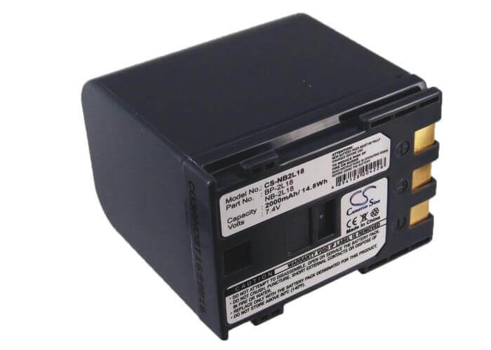 7.4V, Li-ion, 2000mAh, Camera battery fits Canon, Bp-2l18, Digital Rebel Xt Eos 350d, Dv5, 14.8Wh Camera Cameron Sino Technology Limited (Camera)