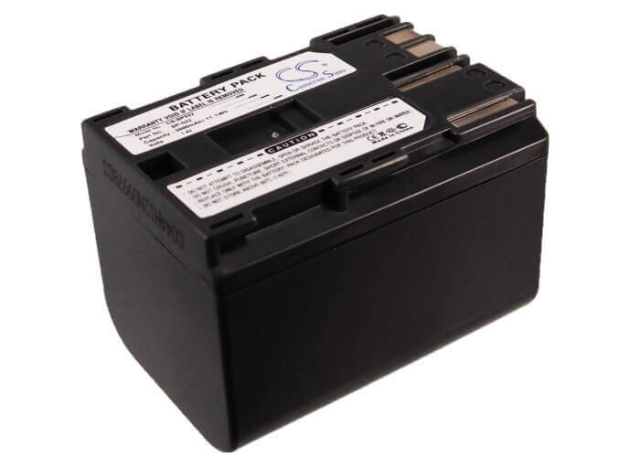 Camera Battery For Canon Dm-mv100x, Dm-mv100xi, Dm-mv30, Dm-mv400, 7.4v, 3000mah - 22.20wh Camera Cameron Sino Technology Limited (Camera)