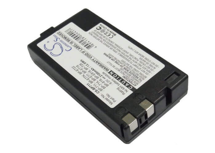 6.0V, Ni-MH, 2100mAh, Camera battery fits Canon, Bp-711, E06, E07, 12.6Wh Camera Cameron Sino Technology Limited (Camera)