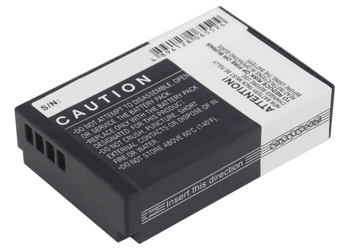 7.4V, Li-ion, 820mAh, Camera battery fits Canon, Lc-e12, Eos 100d, Eos Kiss X7, 6.068Wh Camera Cameron Sino Technology Limited (Camera)