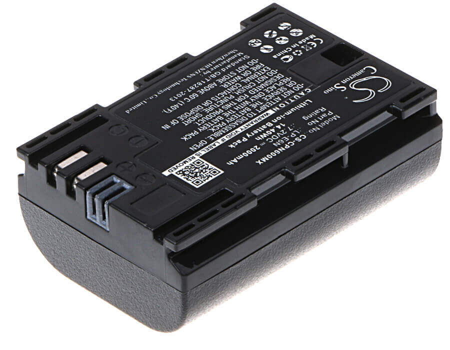 Camera Battery For Canon Eos 5d Mark Ii, 7.2v, 2000mah - 14.40wh Camera Cameron Sino Technology Limited (Camera)
