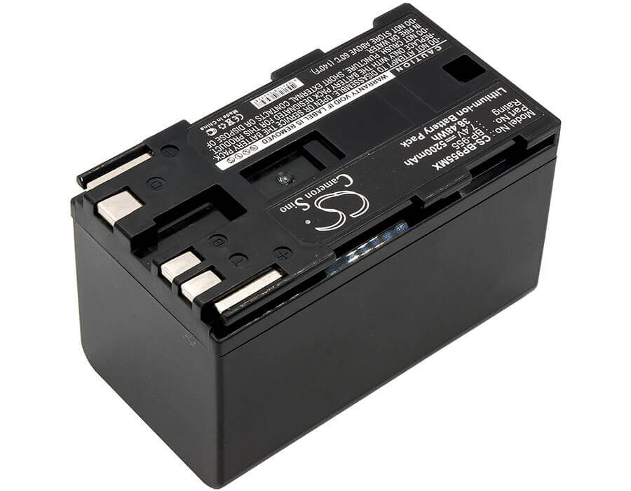7.4V, Li-ion, 5200mAh, Camera battery fits Canon, Bp-955, Eos C100, Eos C100 Mark Ii, 38.48Wh Camera Cameron Sino Technology Limited (Camera)