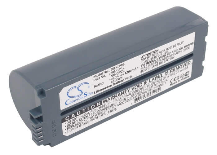 22.2V, Li-ion, 1200mAh, Printer battery fits Canon, Cp-2l, Selphy Cp- 500, Selphy Cp-100, 26.64Wh Printer Cameron Sino Technology Limited