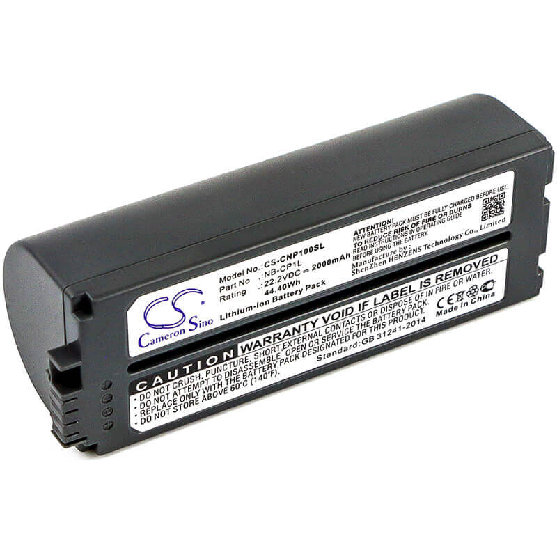 Battery For Canon, Selphy Cp- 500, Selphy Cp-100, Selphy Cp-10 22.2v, 2000mah - 44.40wh Printer Cameron Sino Technology Limited