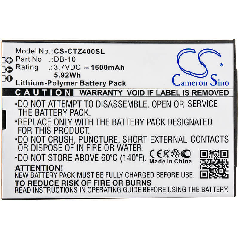 Battery For Canon, Wordtank Z400, Wordtank Z410, Wordtank Z800 3.7v, 1600mah - 5.92wh Dictionary Cameron Sino Technology Limited