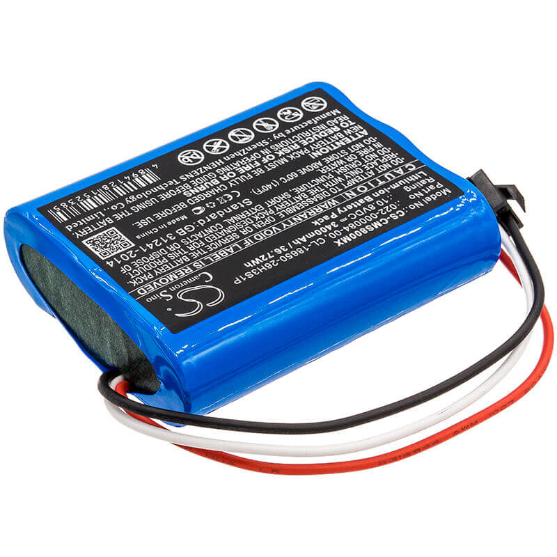 10.8V, Li-ion, 3400mAh, Medical battery fits Cardiomonitor, Comen, 022-000084-00, Comen Star 8000, Comen Star 8000 E, 36.72Wh Medical Cameron Sino Technology Limited (Medical)