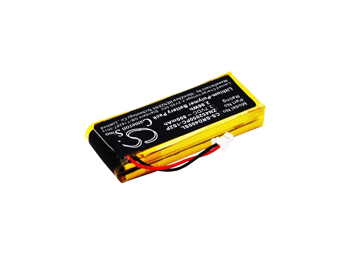 Headset Battery For Cardo Scala Rider G4, G9, G9x 800mah - 2.96wh Wireless Headset Cameron Sino Technology Limited