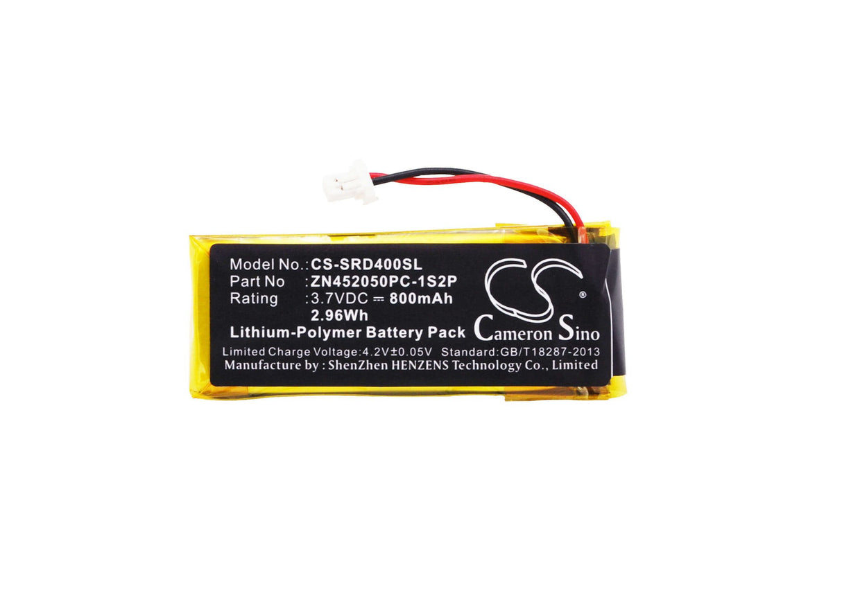 Headset Battery For Cardo Scala Rider G4, G9, G9x 800mah - 2.96wh Wireless Headset Cameron Sino Technology Limited