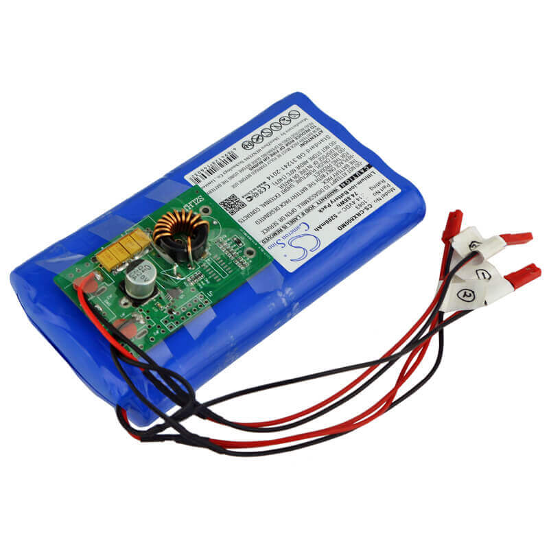 14.4V, Li-ion, 5200mAh, Medical battery fits Carestream, 1083, Dblx-8, 74.88Wh Medical Cameron Sino Technology Limited (Medical)