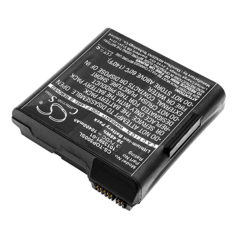 3,7V, Li-ion, 10400mAh, Batterie d'équipement compatible avec Topcon, Carlson, Sokkia, 1013591-01, RT3, 38,48Wh Équipement, Enquête, Test Cameron Sino Technology Limited