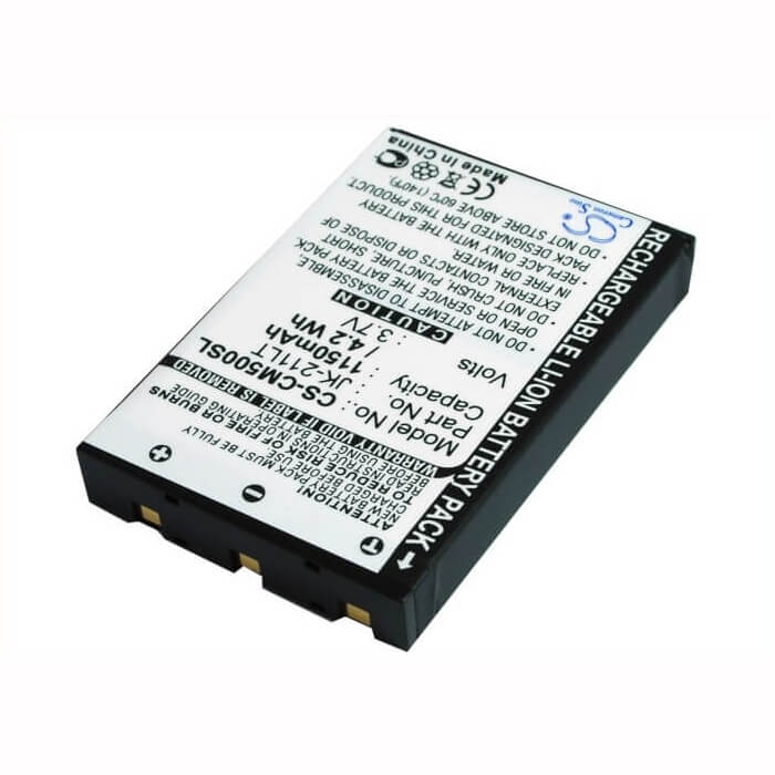 3.7V, Li-ion, 1150mAh, PDA battery fits Casio, Jk-211lt, Cassiopeia Em500, Cassiopeia Em-500, 4.26Wh PDA, Pocket PC Cameron Sino Technology Limited (Suspended)