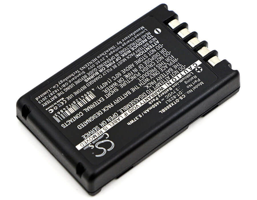 Batterie de scanner de code-barres pour Casio, Dt-800, Dt-810 3.7v, 1450mah - 5.37wh Scanner de code-barres Cameron Sino Technology Limited
