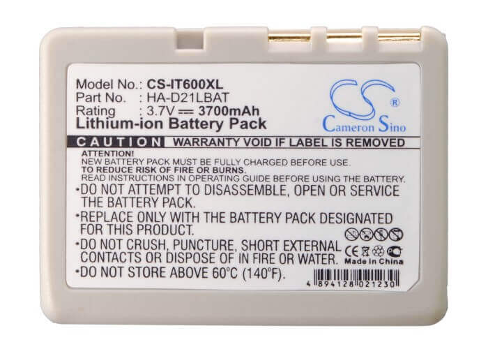 Barcode Scanner Battery For Casio It-600, It-300, Ha-020lbat 3.7v, 3700mah - 13.69wh Barcode Scanner Cameron Sino Technology Limited