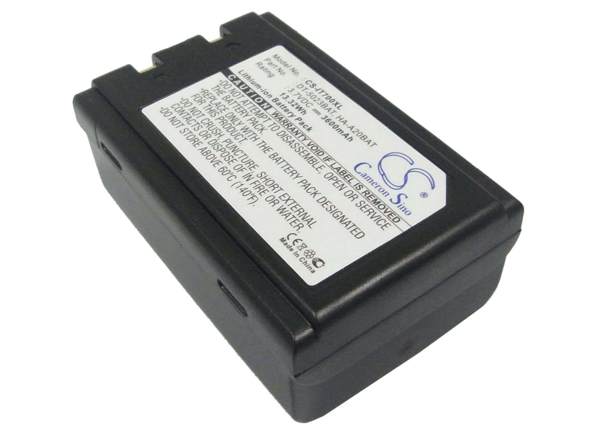 Barcode Scanner Battery For Casio Personal Pc It-70, It-700, Dt-x10 3.7v, 3600mah - 13.32wh Barcode Scanner Cameron Sino Technology Limited