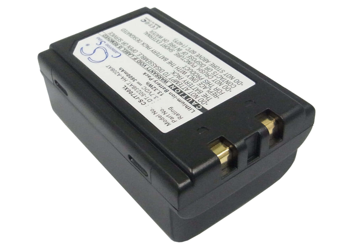 Barcode Scanner Battery For Casio Personal Pc It-70, It-700, Dt-x10 3.7v, 3600mah - 13.32wh Barcode Scanner Cameron Sino Technology Limited